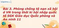 Giáo Dục Quốc Phòng 11 Bài 3 Lý Thuyết